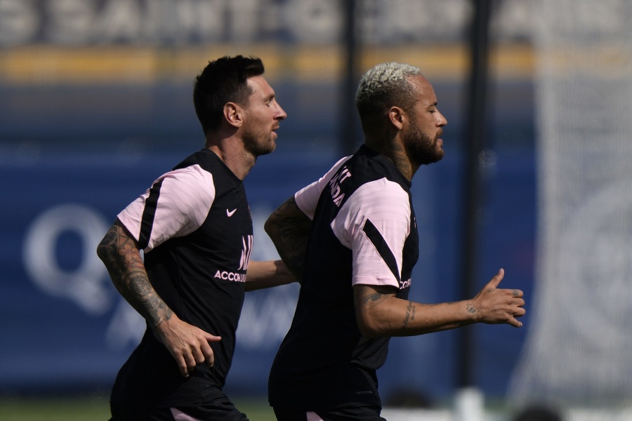 Lionel Messi a Neymar