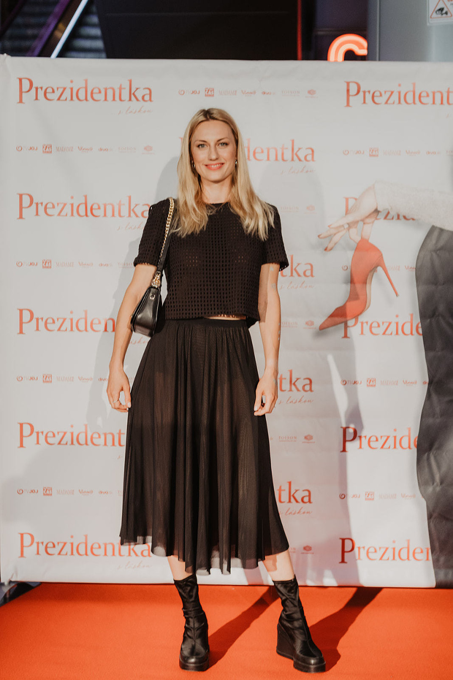 Natalia Germani na premiére