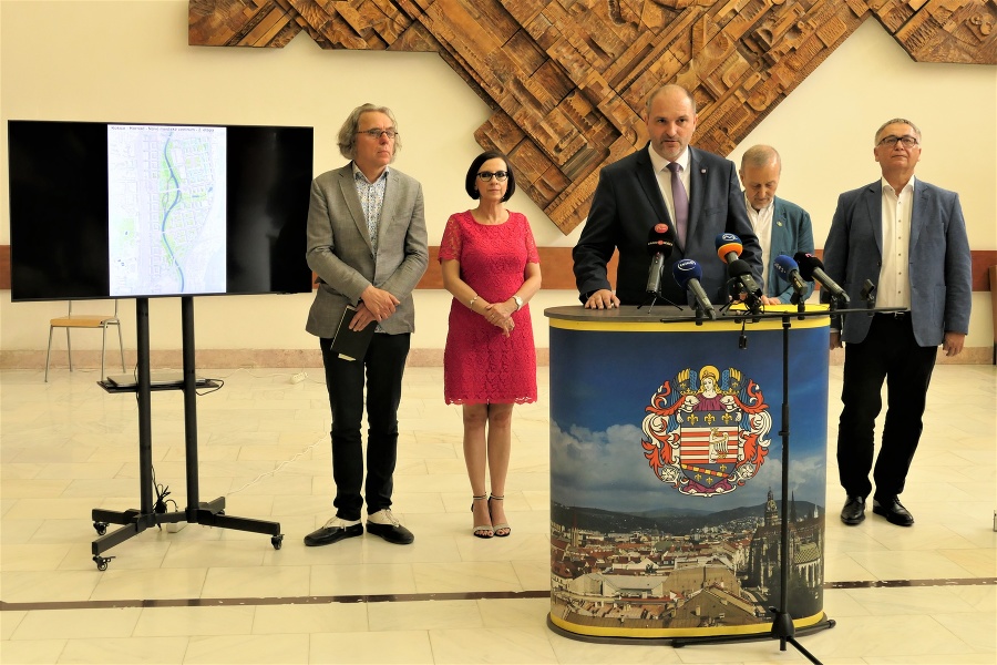 Vedenie mesta predstavilo novú víziu mesta, ktorá má premeniť nábrežie Hornádu na nové srdce Košice.