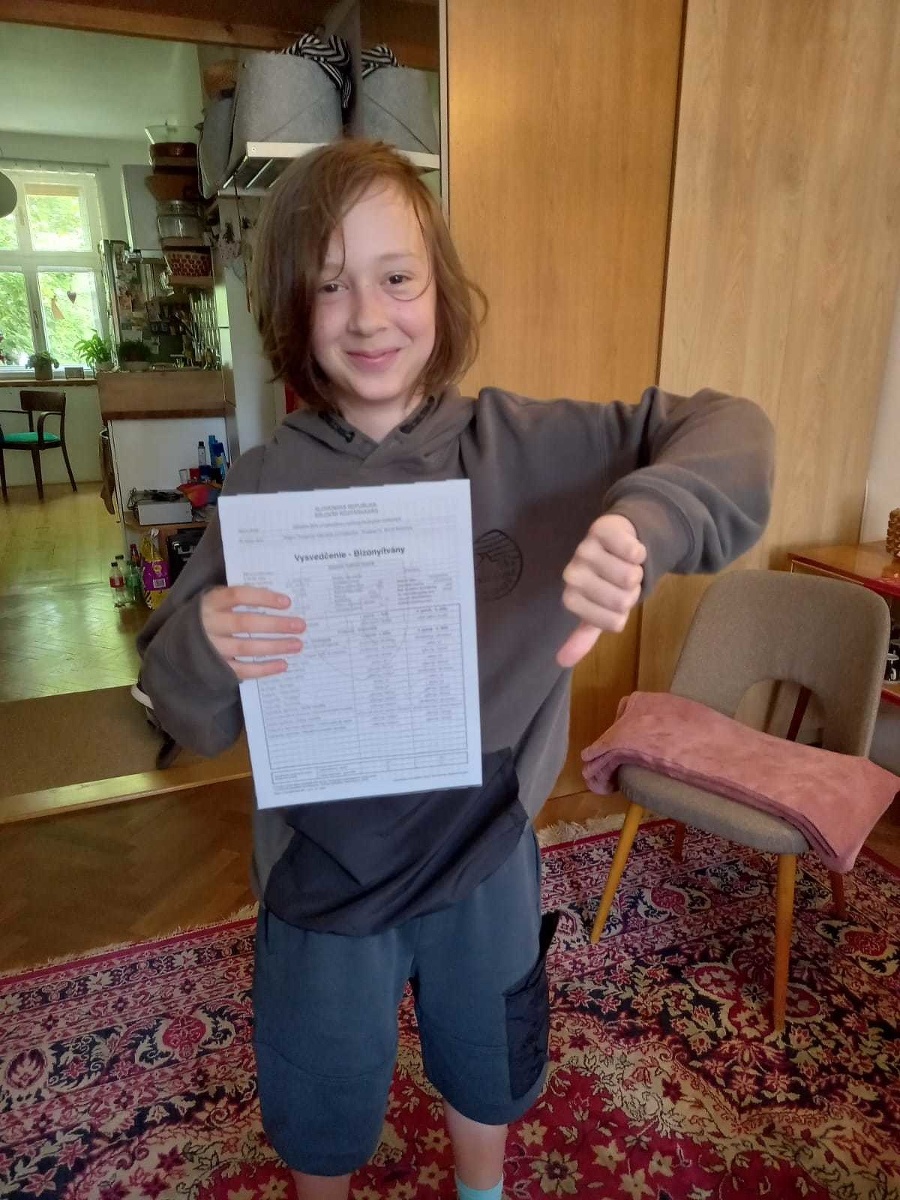 Jonatán (11), 5. ročník,