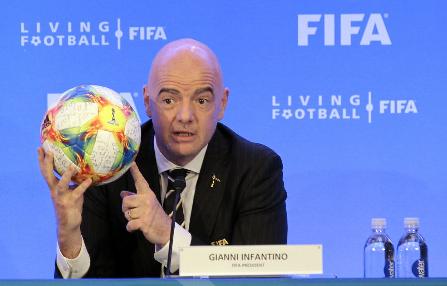 Prezident FIFA, Gianni Infantino.