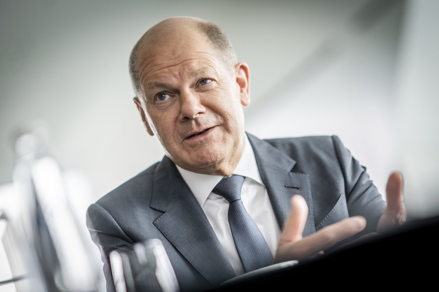 Nemecký kancelár Olaf Scholz.