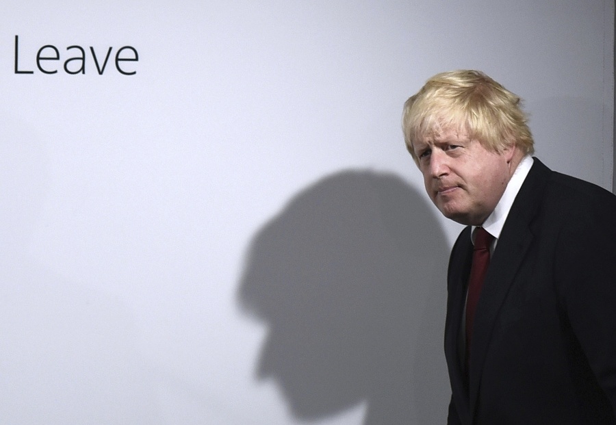 Britský premiér Boris Johnson.