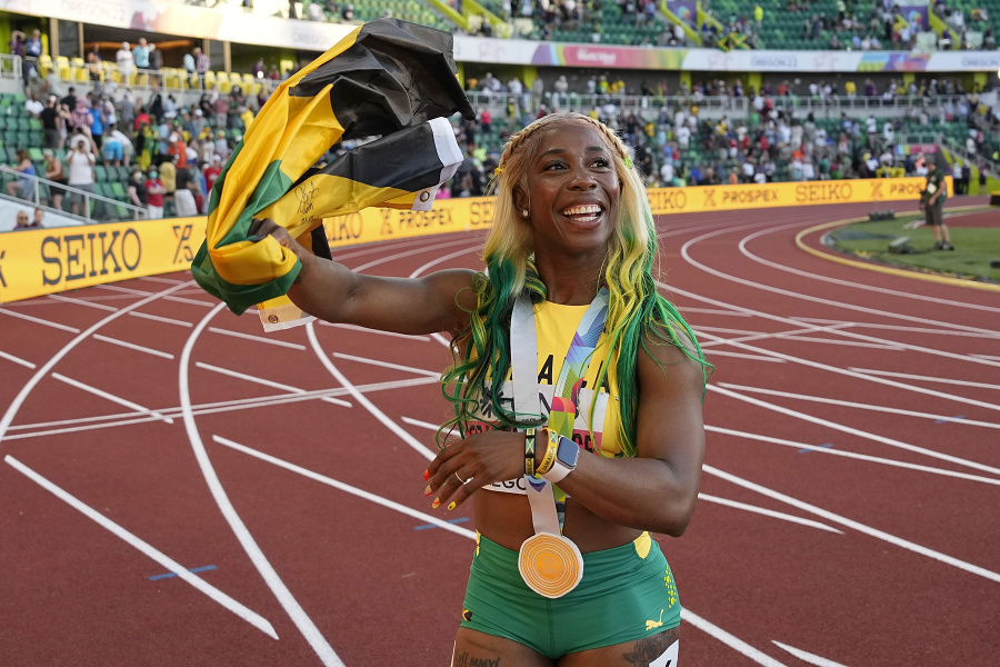Jamajská atlétka Shelley-Ann Fraserová-Pryceová