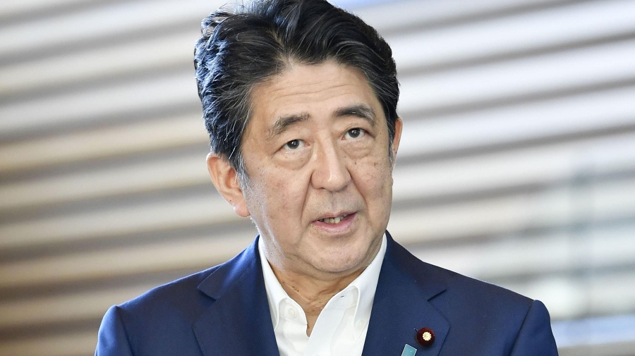 Japonský expremiér Šinzó Abe