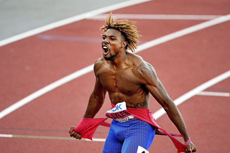 Noah Lyles zabehol tretí