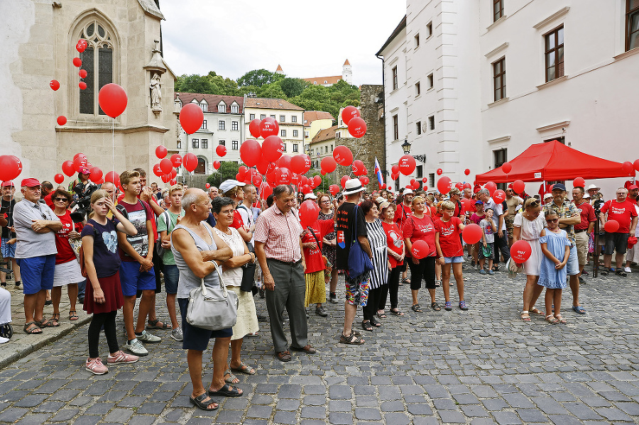 Akcia Hrdí na rodinu.
