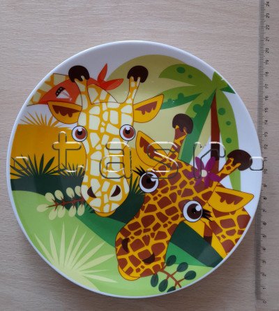 Keramický tanier so zvieracím