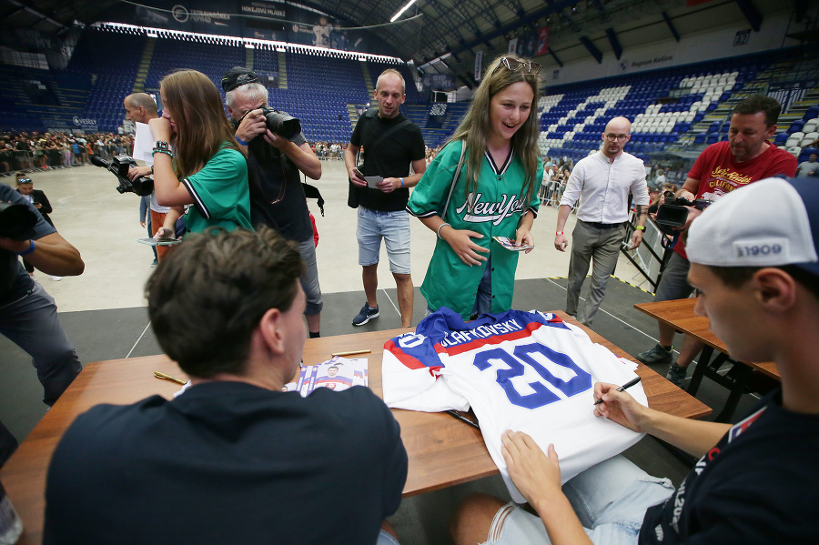 O autogramy draftovaných mladíkov