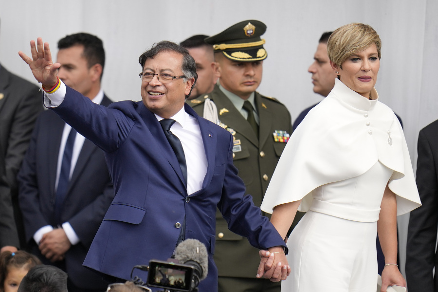 Nový prezident Kolumbie Gustavo