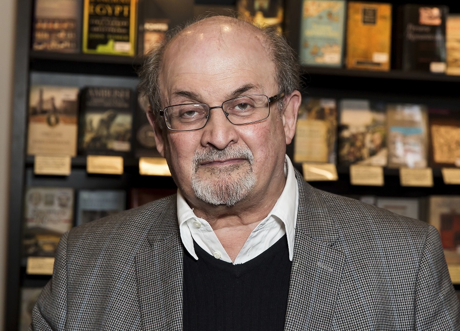 Spisovateľ Salman Rushdie.