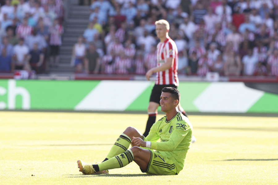 Hráč Manchesteru United Cristiano