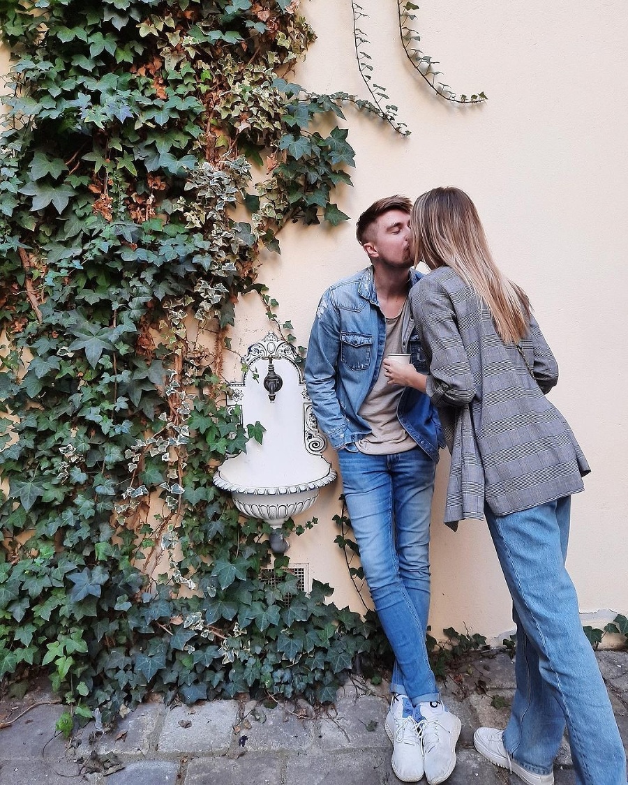 Všetko nasvedčovalo tomu, že dvojica je spolu spokojná. 