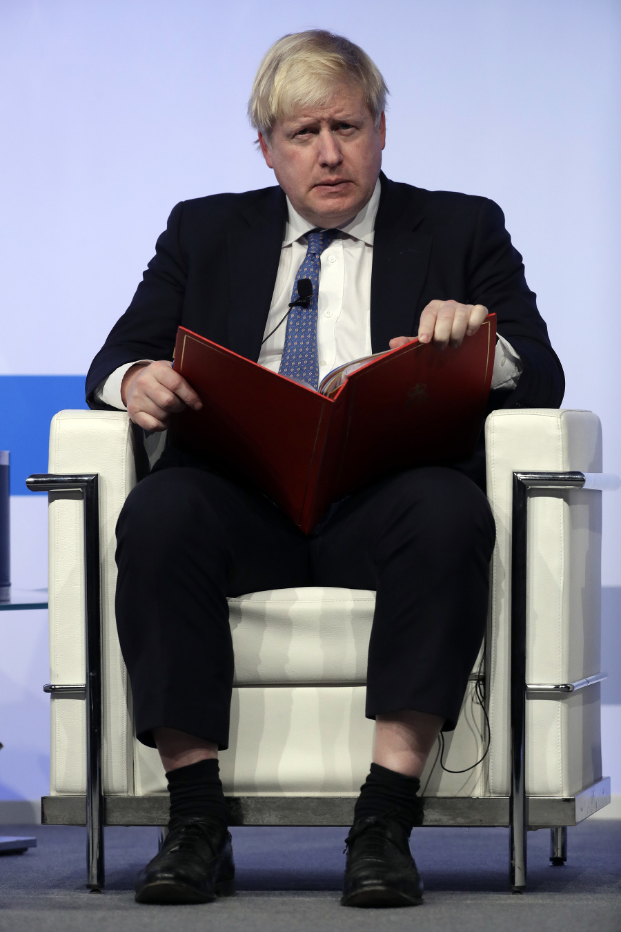 Britský premiér Boris Johnson.