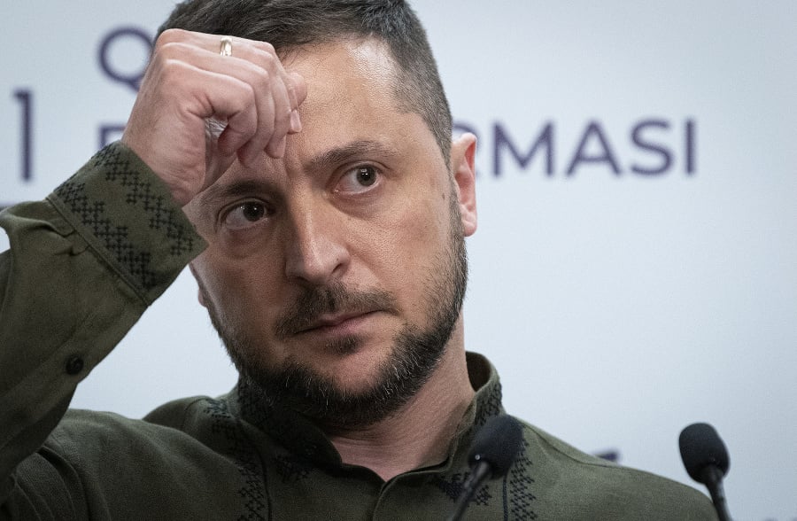 Ukrajinský prezident Volodymyr Zelenskyj.