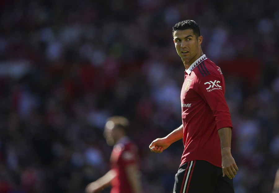 Futbalista Manchestru United Cristiano