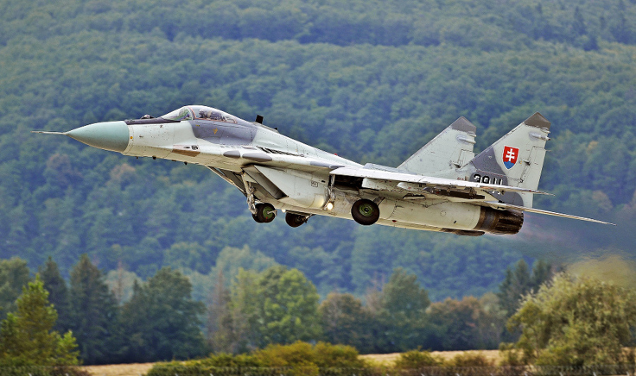 Stíhačka MIG-29.