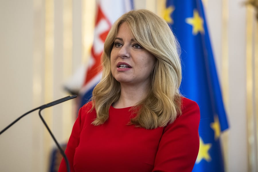 Prezidentka SR Zuzana Čaputová.
