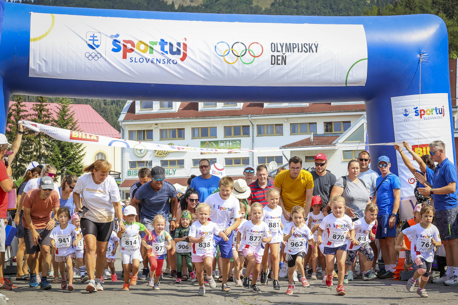 Na podujatí Športuj Slovensko