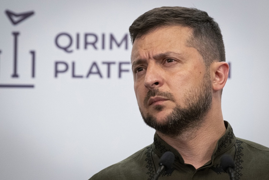 Ukrajinský prezident Volodymyr Zelenskyj