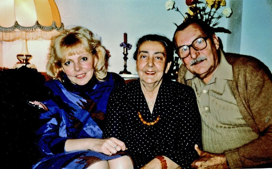 S rodičmi: Mama Edeltruda