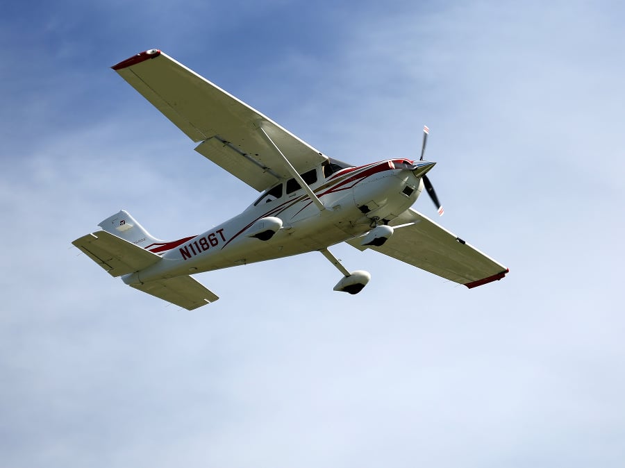 Lietadlo Cessna malo pristáť