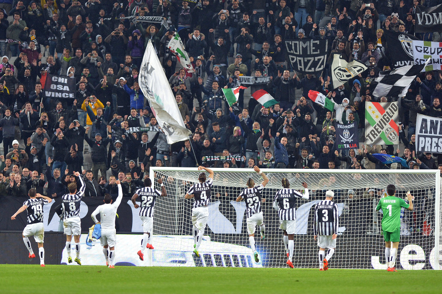 Futbalisti Juventusu Turín sa