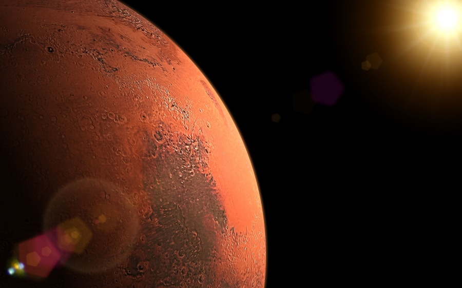 Planéta Mars. (Ilustračné foto)