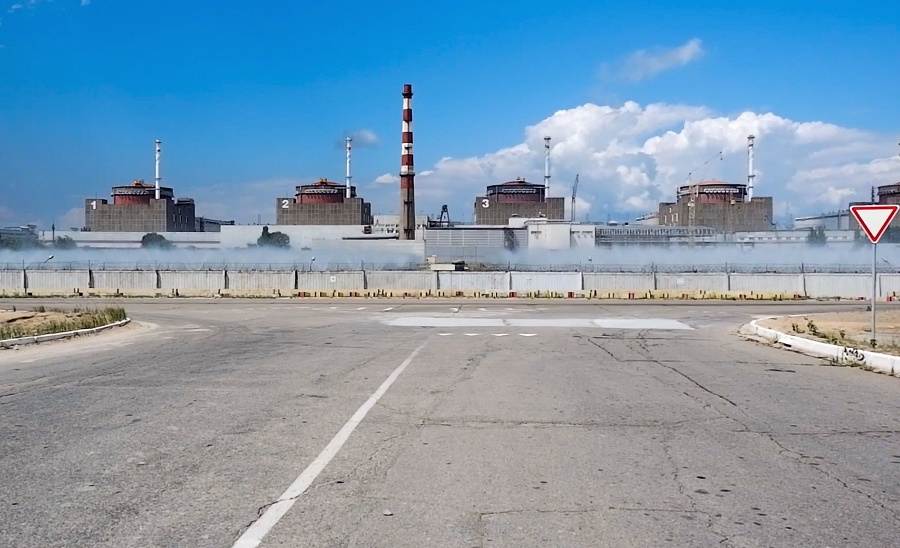 Záporožská jadrovú elektráreň, ktorá