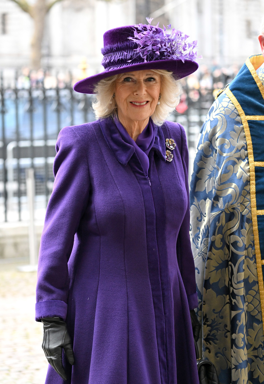 Camilla, kráľovná manželka.