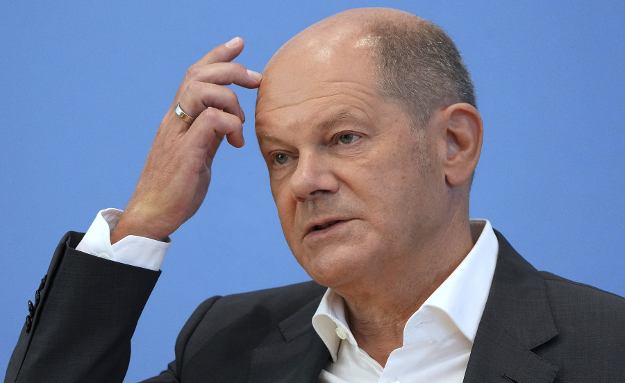 Nemecký kancelár Olaf Scholz.