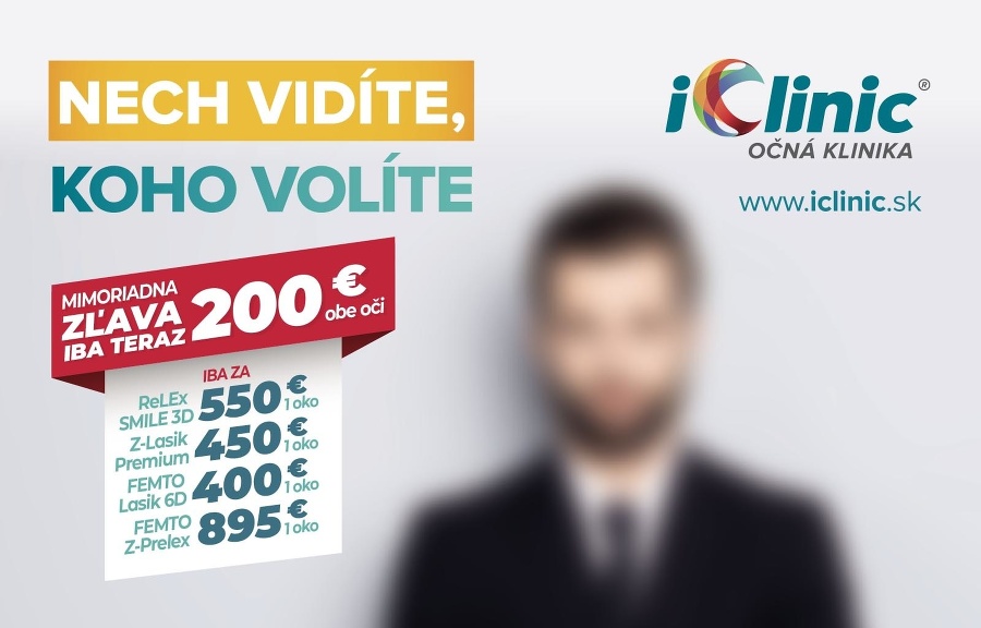 Nezmeškajte časovo limitovanú mimoriadnu zľavu 200 € na vybrané operačné metódy.