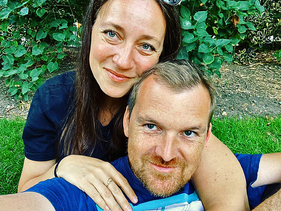 Katarína Koščová s manželom Michalom