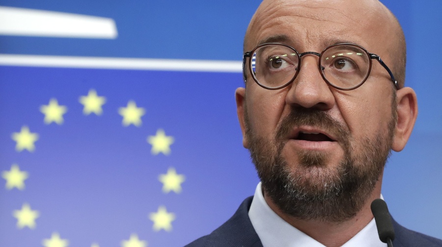 Predseda Európskej rady Charles Michel.
