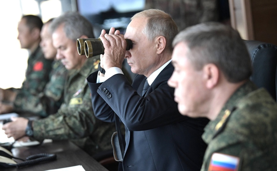 Vladimir Putin na archívnej