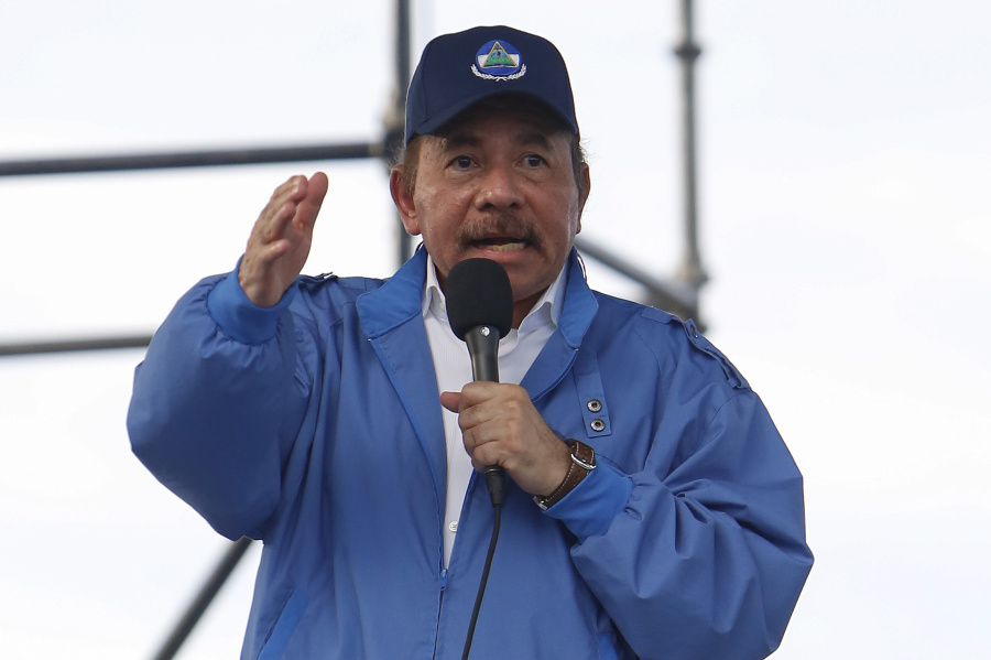 Prezident Nikaraguy Daniel Ortega.
