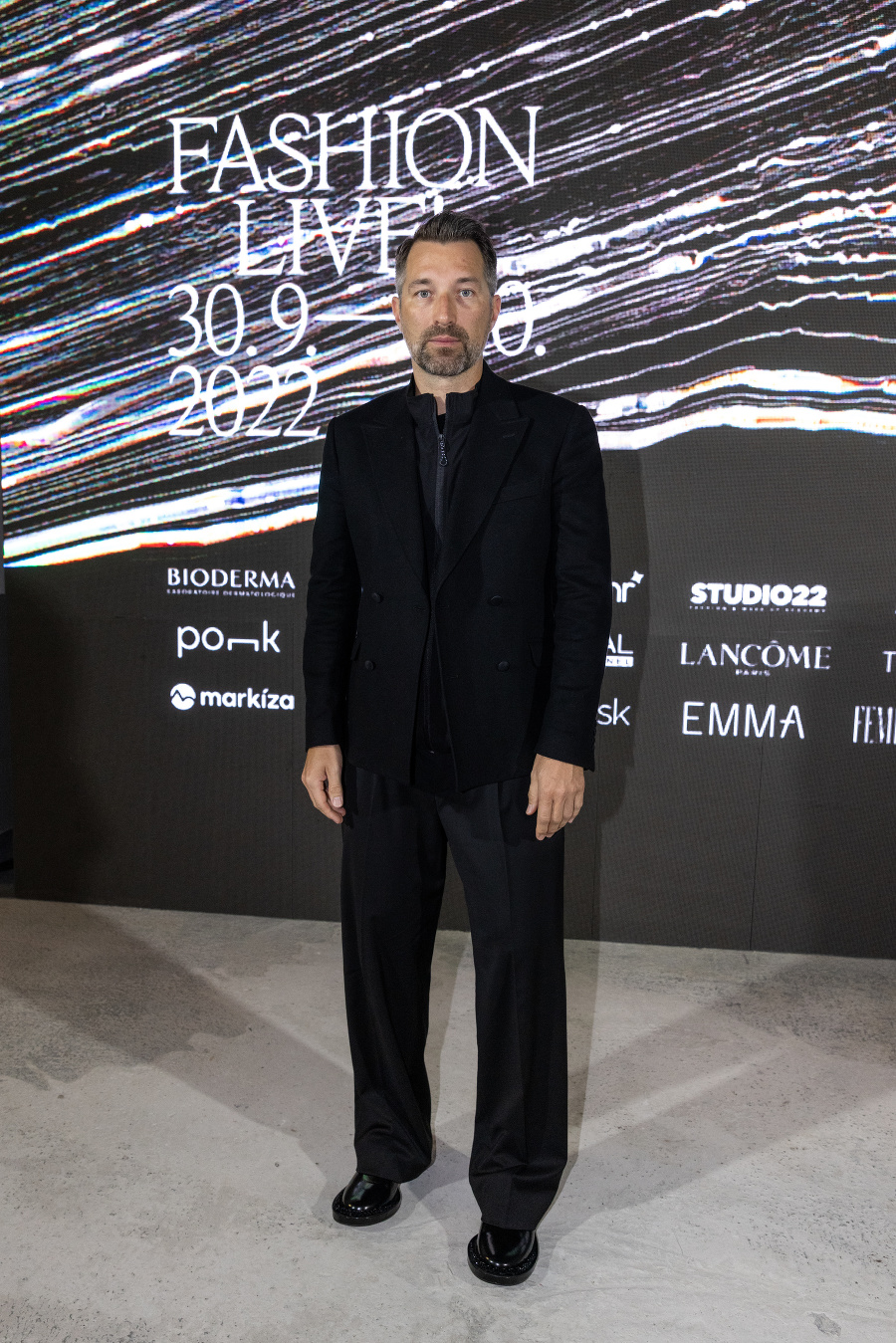 Moderátor Bruno Ciberej.