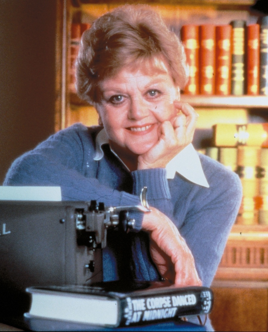 Americká herečka Angela Lansbury