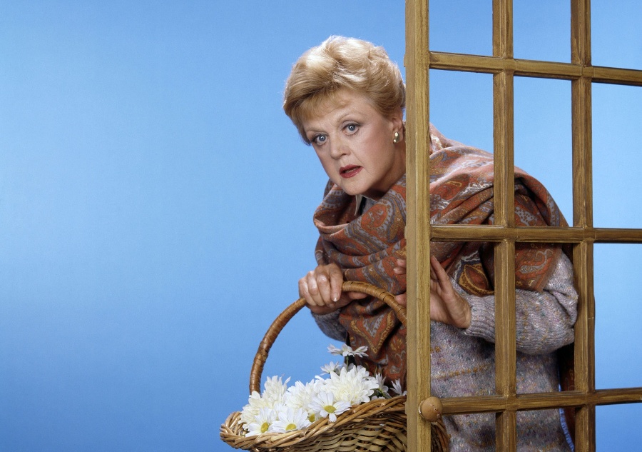 Americká herečka Angela Lansbury