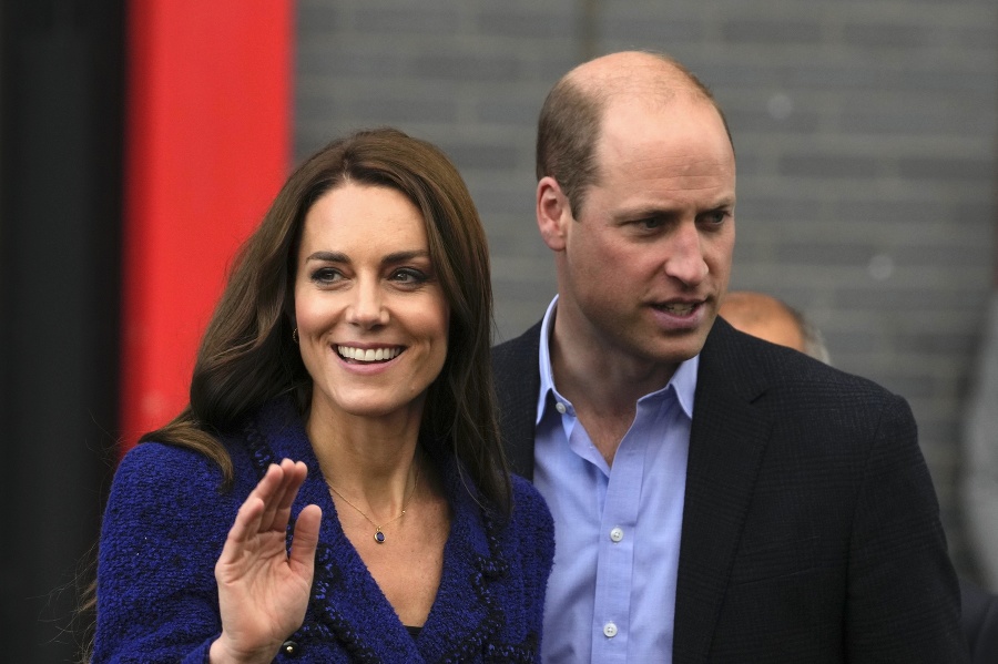 Kate, a princ William.