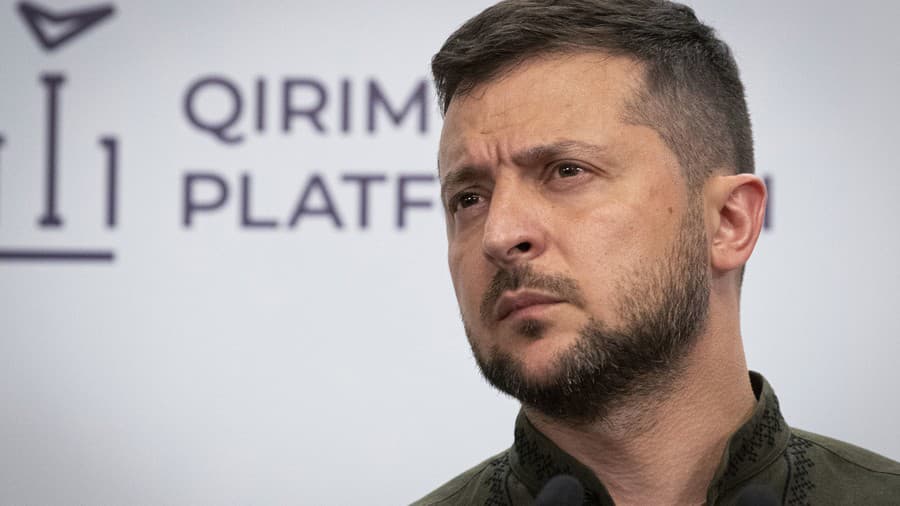 Ukrajinský prezident Volodymyr Zelenskyj