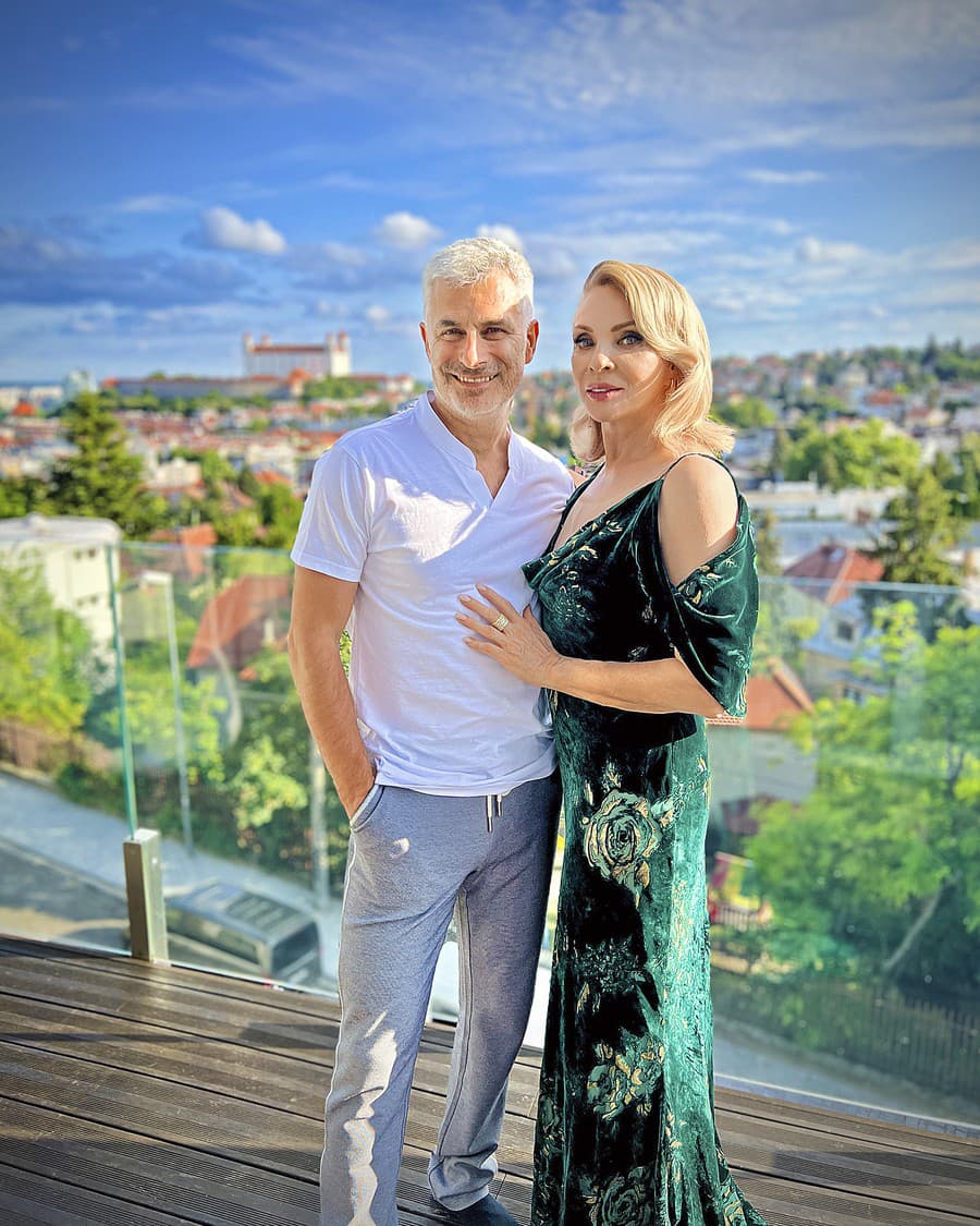 S partnerom: S hudobníkom, šéfom skupiny Fragile a tiež producentom Braňom Kostkom (51) tvorí pár už 29 rokov.
