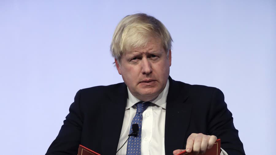 Britský expremiér Boris Johnson.