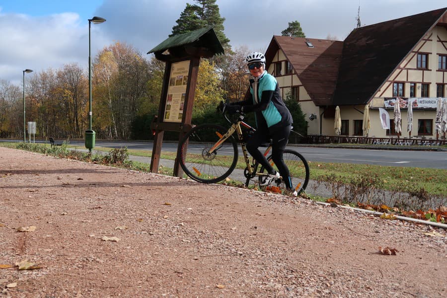 Na snímke nová cyklistická