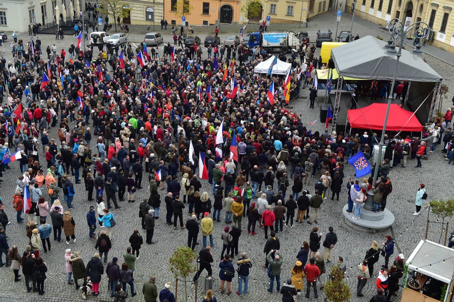 Na demonštráciu proti vláde