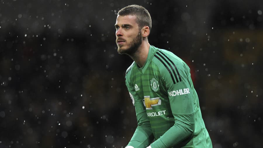 Brankár David De Gea