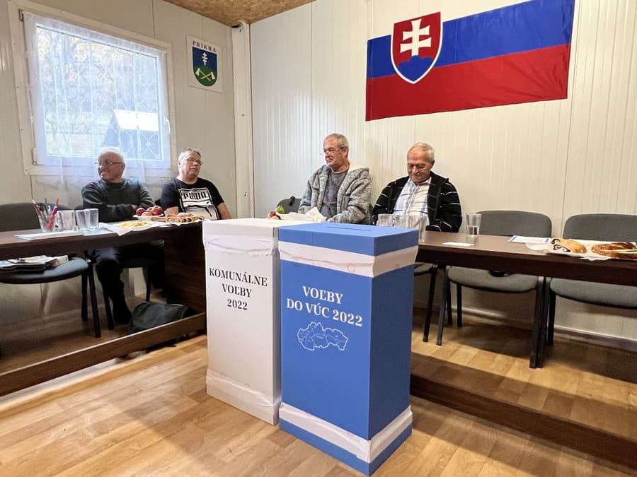 Voľby v Príkrej.