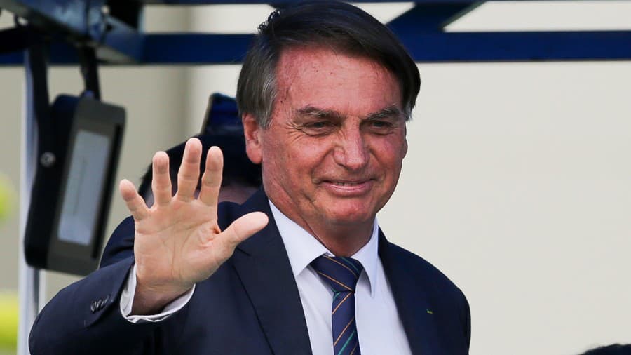 Brazílsky prezident Jair Bolsonaro.