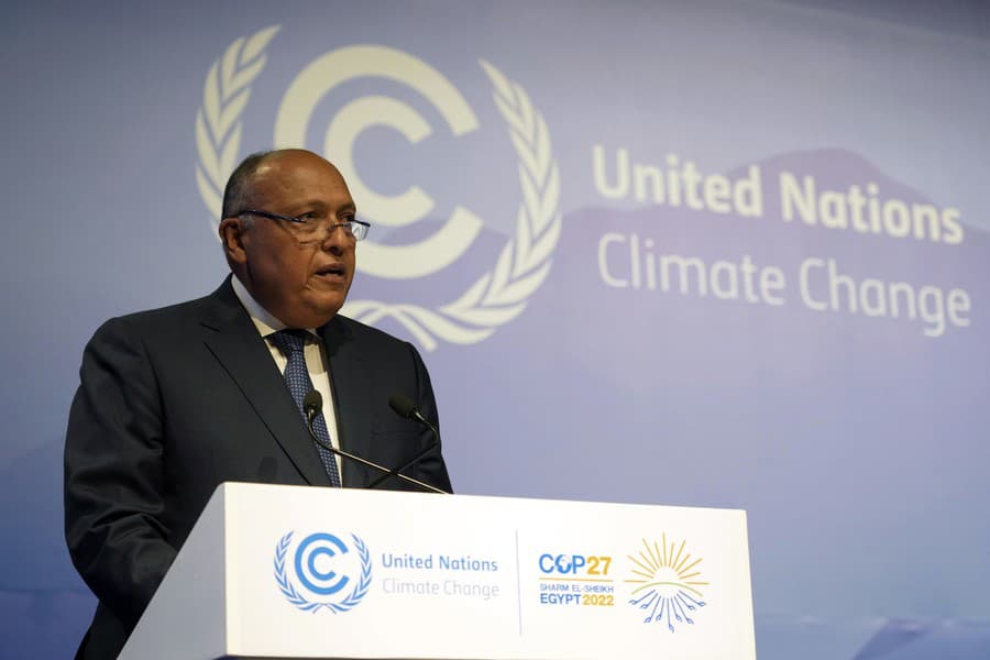 Sameh Shoukry, prezident klimatického