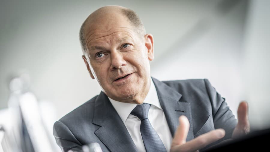 Nemecký kancelár Olaf Scholz.